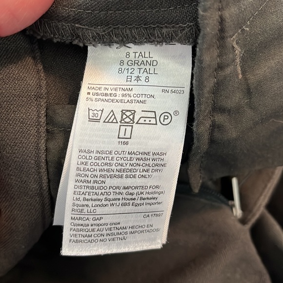 Gap TALL Skinny Ankle Stretchy Pants - Picture 4 of 4